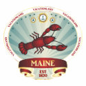 Maine Lobster Crest bag