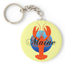 Maine lobster key chain