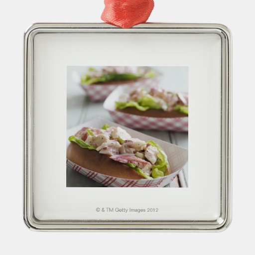 maine lobster roll christmas ornament zazzle maine lobster roll christmas ornament zazzle