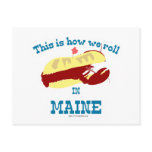Maine Lobster Roll Post Cards