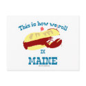 Maine Lobster Roll postcards