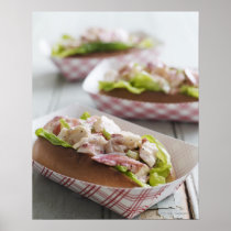 Maine Lobster Roll Posters