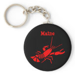 "Maine" Lobster wedding favor keychain
