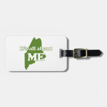 Maine Luggage Tag