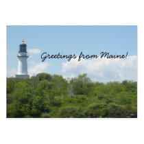 Maine Mini Notecard Business Card