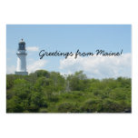 Maine Mini Notecard Business Card