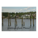 Maine Mini Notecard Business Card