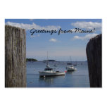 Maine Mini Notecard Business Cards