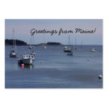 Maine Mini Notecard Business Card Template