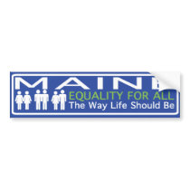 Maine Moving Forward Bumper Sticker bumper stickers by mainemovingforward Maine Moving Forward Bumper Sticker bumper stickers