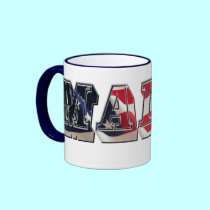 Maine Mug by deesbasenjis Maine Mug