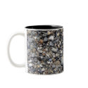 Maine pebbles, Life's a rock. mugs by Kris18 Maine pebbles, Life's a rock. mugs