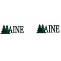 Maine Pine Trees II mug