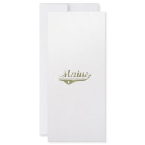 Maine Revolution T-shirts Personalized Rack Card