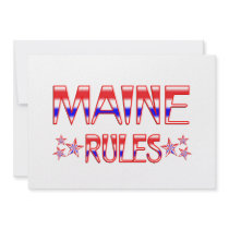 Maine Rules Custom Invites