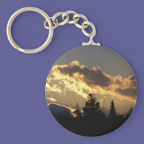 Maine Sunset keychains