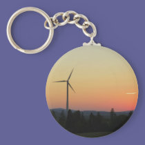 Maine Sunset keychains
