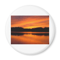 Maine Sunset magnets