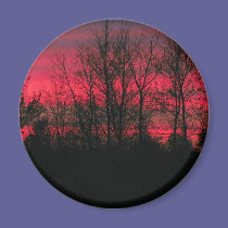 Maine Sunset magnets