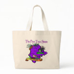 Maine The Pine Tree State moose chickadee Bag
