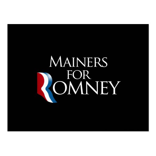 Mainers for Romney -.png Post Card