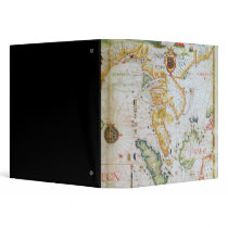 Mainland Southeast Asia, detail from world atlas 3 Ring Binder
