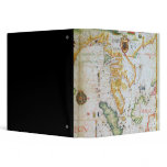 Mainland Southeast Asia, detail from world atlas 3 Ring Binder
