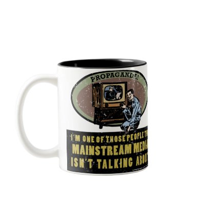 Mainstream Media Mug by Libertymaniacs