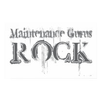 Maintenance Gurus Rock posters