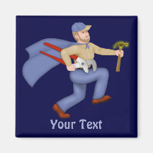 Maintenance Man Fridge Magnet