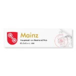 Mainz 1 bumper stickers
