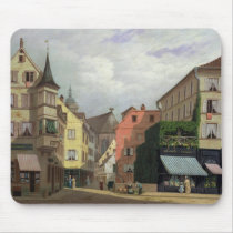 Maison Mathieu, Grand-Rue, Colmar, 1876 Mousepad