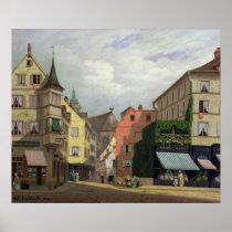 Maison Mathieu, Grand-Rue, Colmar, 1876 Poster