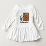 Maisy and a Bookshelf of Books Infant Dress