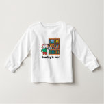 Maisy and a Bookshelf of Books T-shirt