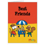 Maisy and Cyril Snacktime at the Beach Card