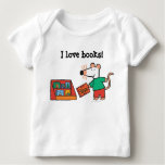Maisy with Library Books T Shirt