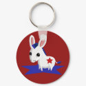 Maize the Democratic Donkey keychains by ButtermilkBiscuits Maize the Democratic Donkey keychains