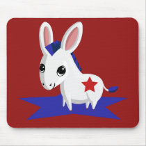 Maize the Democratic Donkey mousepads
