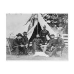 Maj. Gen. Philip Sheridan and his generals 1864 Postcard