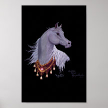 Majestic Arabian Horse Poster