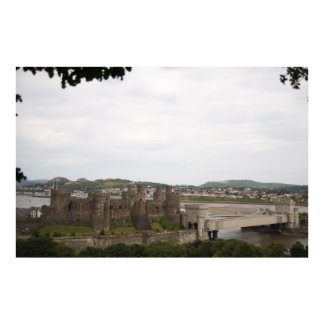 Majestic Conwy castle print