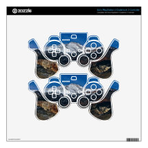 MAJESTIC EARLY SPRING MOUNTAIN LANDSCAPE PS3 CONTROLLER DECAL