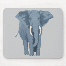 Majestic Elephant Mouse Pad
