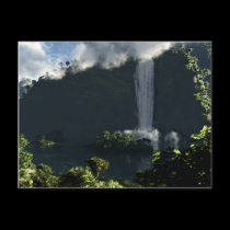 Majestic Falls postcard postcards