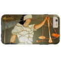 Majestic Lady Justice Portrait in Stained Glass Tough iPhone 6 Plus Case