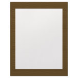 Majestic light brown flowers on brown background letterhead