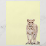 Majestic Lioness Custom Flyer