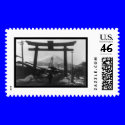 Majestic Mt. Fuji, Japan 1909 postage