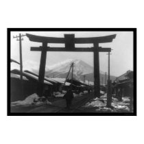 Majestic Mt. Fuji, Japan 1909 posters
